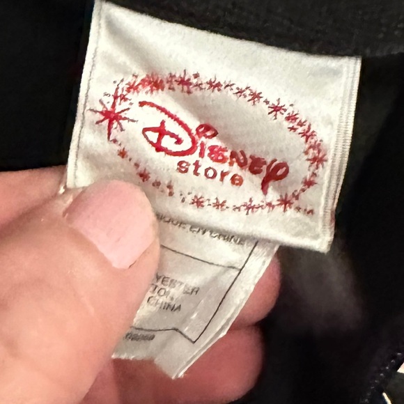 Disney Store Tinker Bell full-zip tracksuit jacket, women’s XXL. Pink stripes - Picture 8 of 13